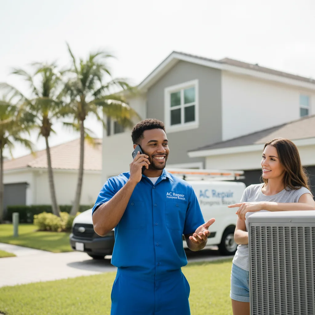 AC Repair Pompano Beach customer support in Langdon